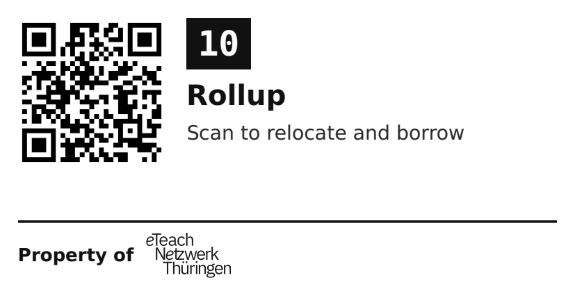 Label sticker 70 × 36 mm for UID 10