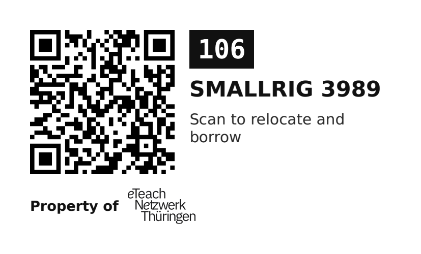Label sticker 70 × 42.3 mm for UID 106