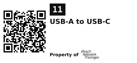 Label sticker 45.7 × 21.2 mm for UID 11