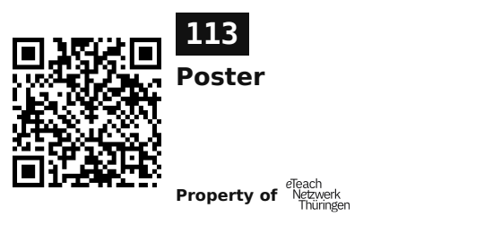 Label sticker 45.7 × 21.2 mm for UID 113
