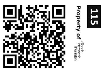 Label sticker 30 × 20 mm for UID 115