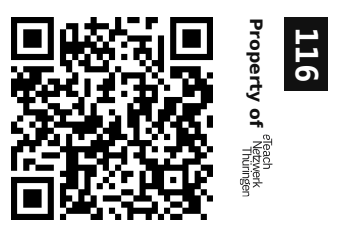 Label sticker 30 × 20 mm for UID 116