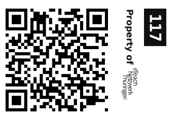 Label sticker 30 × 20 mm for UID 117