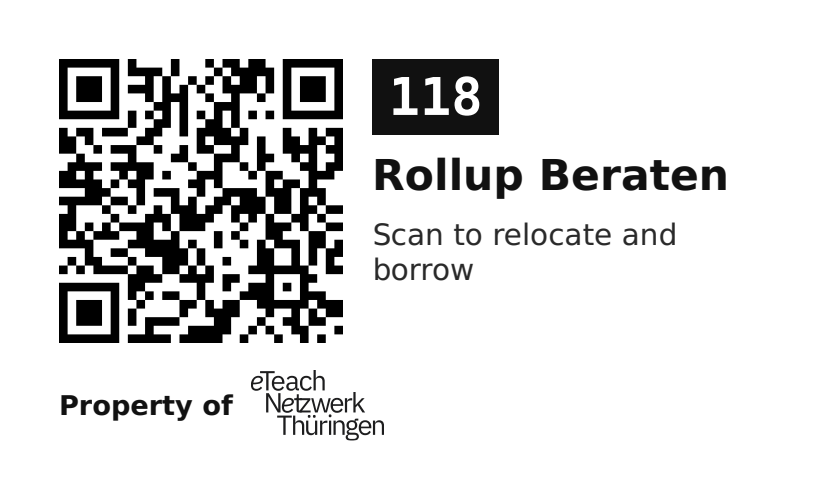Label sticker 70 × 42.3 mm for UID 118