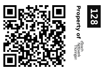 Label sticker 30 × 20 mm for UID 128