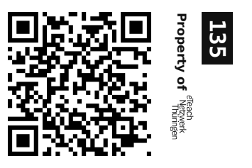 Label sticker 30 × 20 mm for UID 135