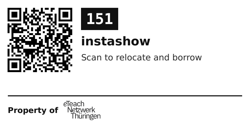 Label sticker 70 × 36 mm for UID 151
