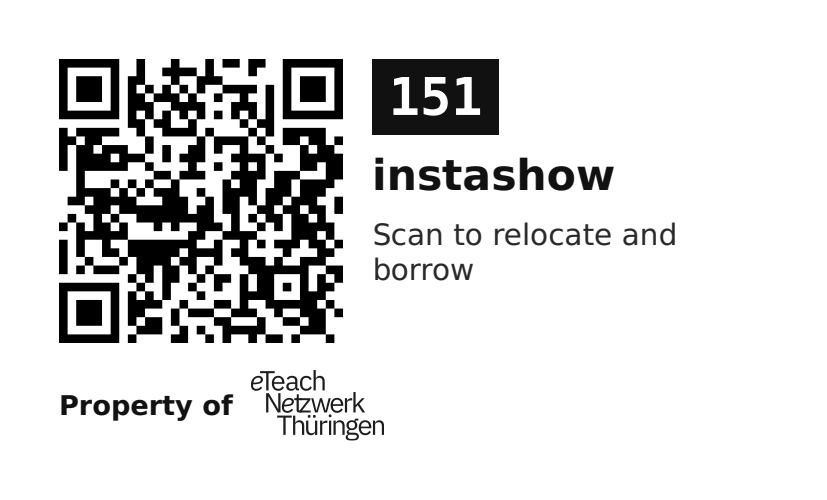 Label sticker 70 × 42.3 mm for UID 151
