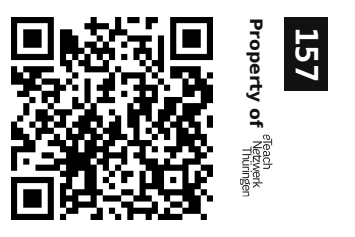 Label sticker 30 × 20 mm for UID 157