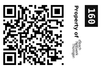 Label sticker 30 × 20 mm for UID 160