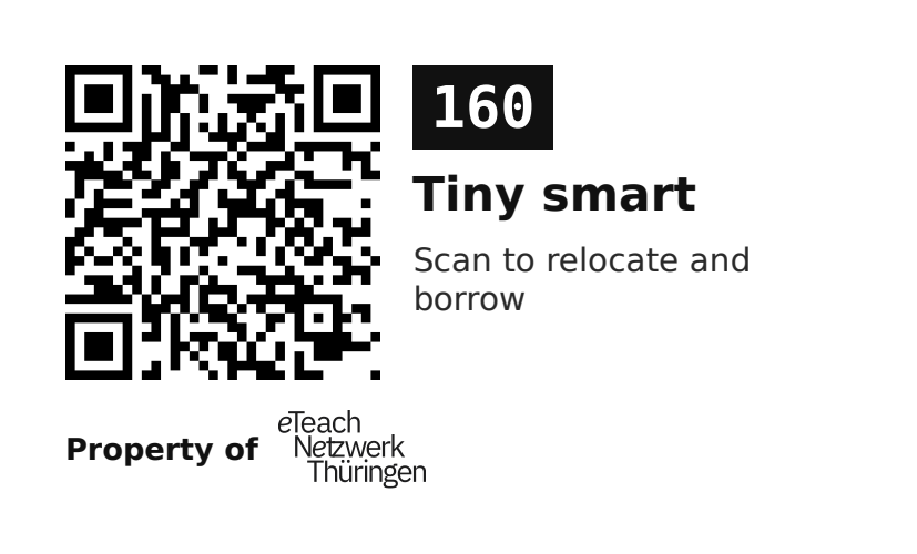 Label sticker 70 × 42.3 mm for UID 160