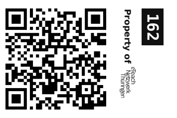 Label sticker 30 × 20 mm for UID 162