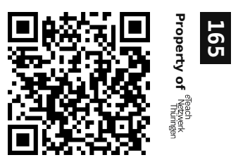 Label sticker 30 × 20 mm for UID 165