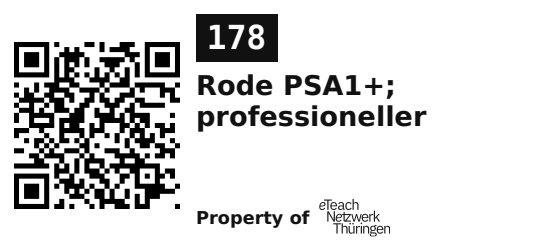 Label sticker 45.7 × 21.2 mm for UID 178