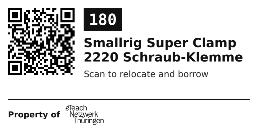Label sticker 70 × 36 mm for UID 180