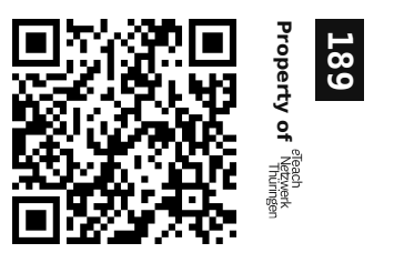 Label sticker 30 × 20 mm for UID 189