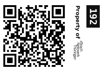 Label sticker 30 × 20 mm for UID 192