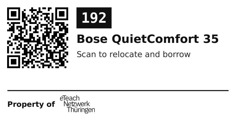 Label sticker 70 × 36 mm for UID 192