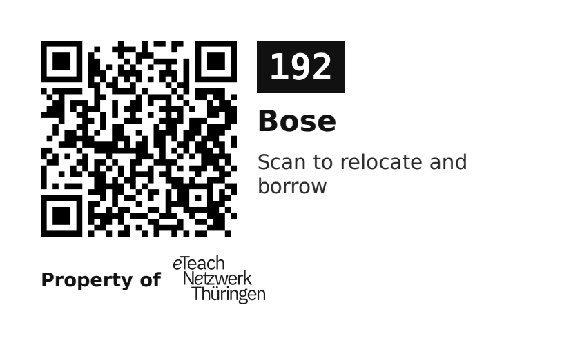Label sticker 70 × 42.3 mm for UID 192