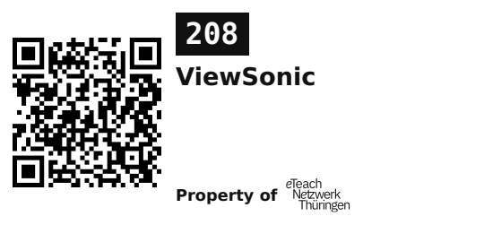 Label sticker 45.7 × 21.2 mm for UID 208