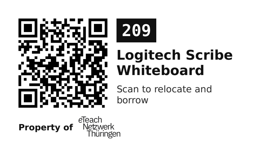 Label sticker 70 × 42.3 mm for UID 209