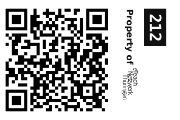 Label sticker 30 × 20 mm for UID 212