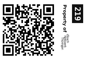 Label sticker 30 × 20 mm for UID 219