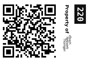 Label sticker 30 × 20 mm for UID 220