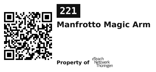 Label sticker 45.7 × 21.2 mm for UID 221