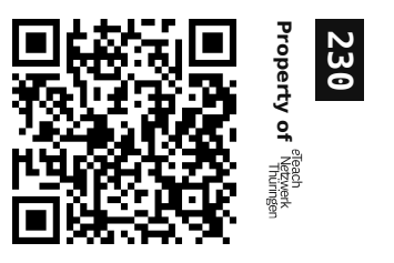 Label sticker 30 × 20 mm for UID 230