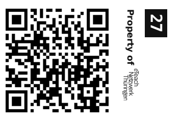 Label sticker 30 × 20 mm for UID 27