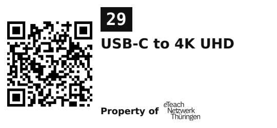 Label sticker 45.7 × 21.2 mm for UID 29