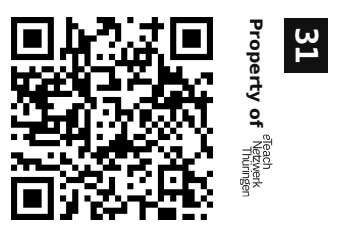 Label sticker 30 × 20 mm for UID 31