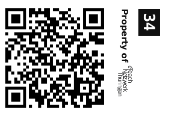 Label sticker 30 × 20 mm for UID 34