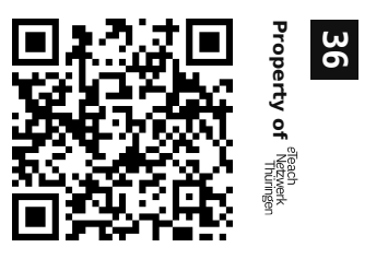 Label sticker 30 × 20 mm for UID 36