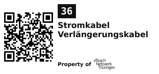 Label sticker 45.7 × 21.2 mm for UID 36