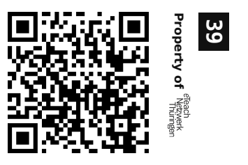 Label sticker 30 × 20 mm for UID 39