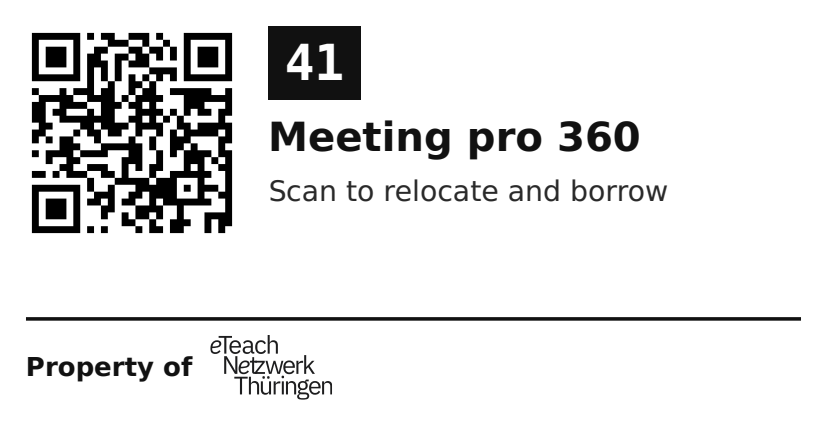 Label sticker 70 × 36 mm for UID 41