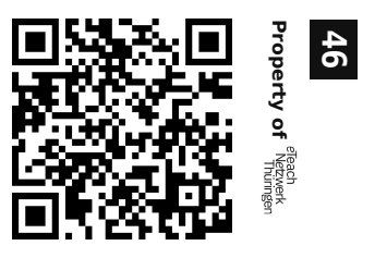 Label sticker 30 × 20 mm for UID 46