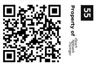 Label sticker 30 × 20 mm for UID 55