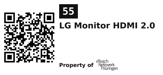 Label sticker 45.7 × 21.2 mm for UID 55