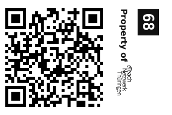 Label sticker 30 × 20 mm for UID 68