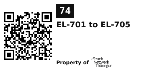 Label sticker 45.7 × 21.2 mm for UID 74