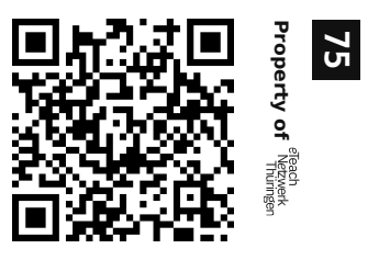 Label sticker 30 × 20 mm for UID 75