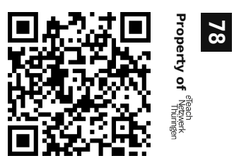 Label sticker 30 × 20 mm for UID 78
