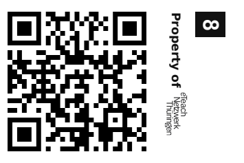 Label sticker 30 × 20 mm for UID 8
