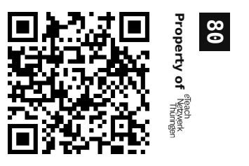 Label sticker 30 × 20 mm for UID 80