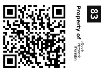 Label sticker 30 × 20 mm for UID 83