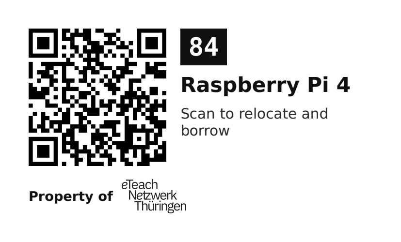Label sticker 70 × 42.3 mm for UID 84