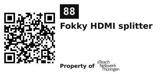 Label sticker 45.7 × 21.2 mm for UID 88
